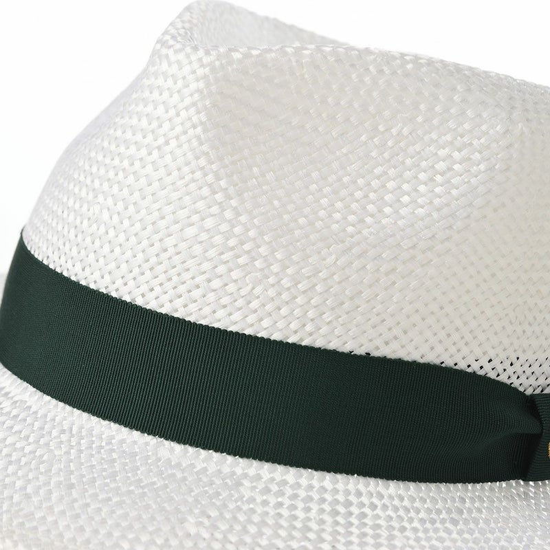 ガリュープラネットのストローハット Classic Kenma Hat（クラシック ケンマ ハット）777 グリーンリボン
