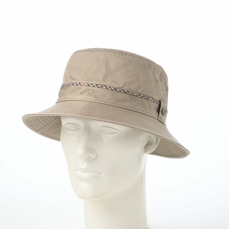 ダックスのソフトハット Safari Gristone-W Twill（サファリ グリストーン ツイル） D2008 ベージュ