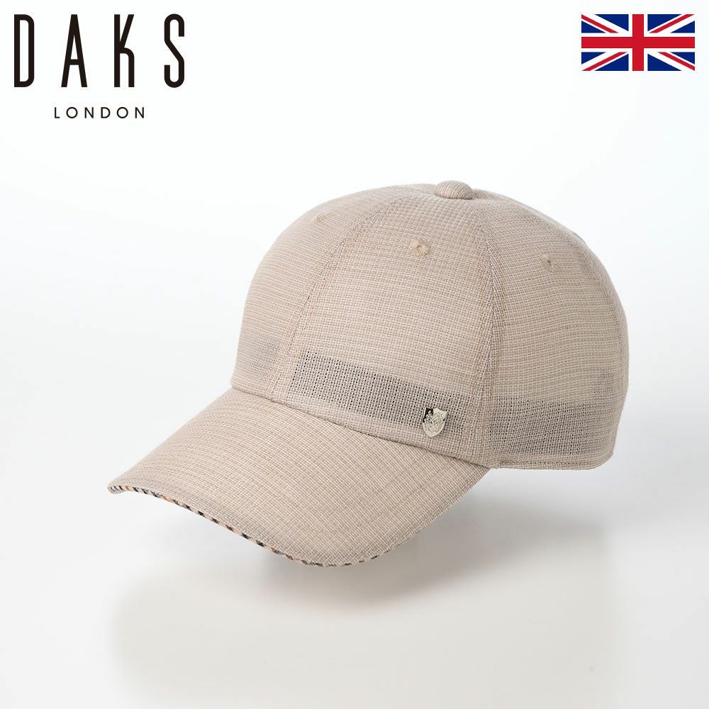 ダックス キャップ Cap Linen Check（キャップ リネンチェック） D1724