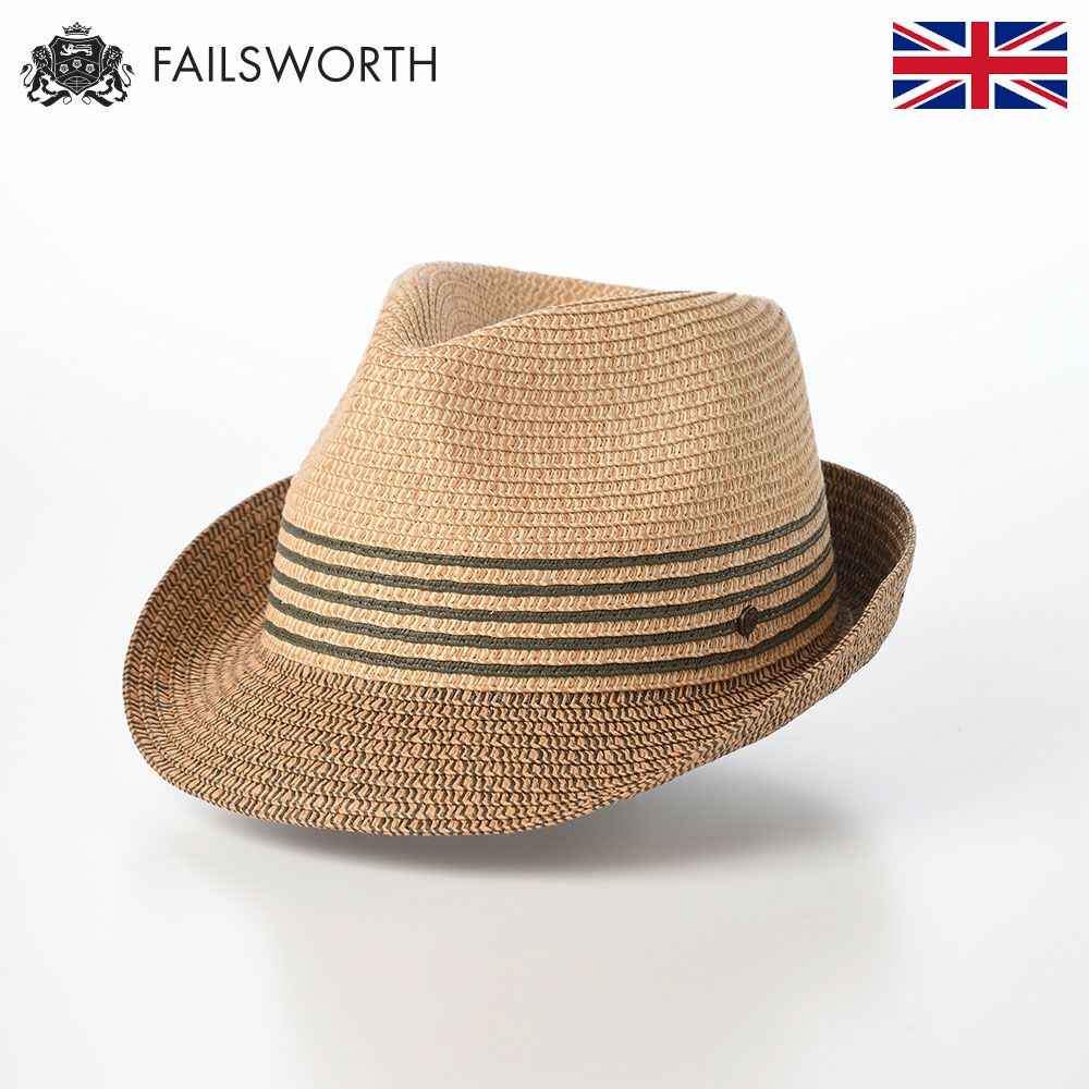 フェイルスワース ペーパーハット Lucca Trilby（ルッカ トリルビー