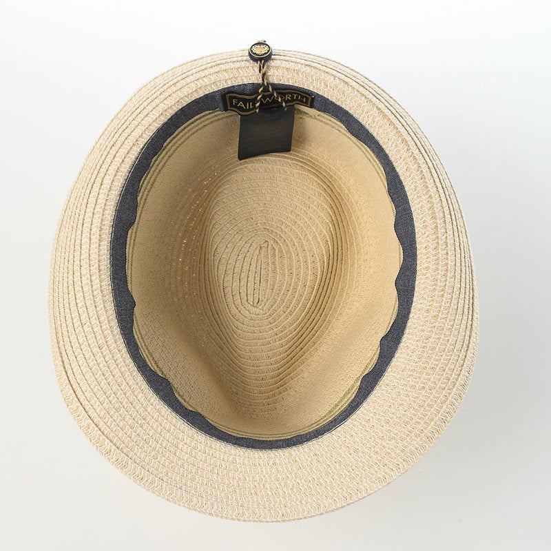 フェイルスワースのペーパーハット Lucca Trilby（ルッカ トリルビー） グリーン