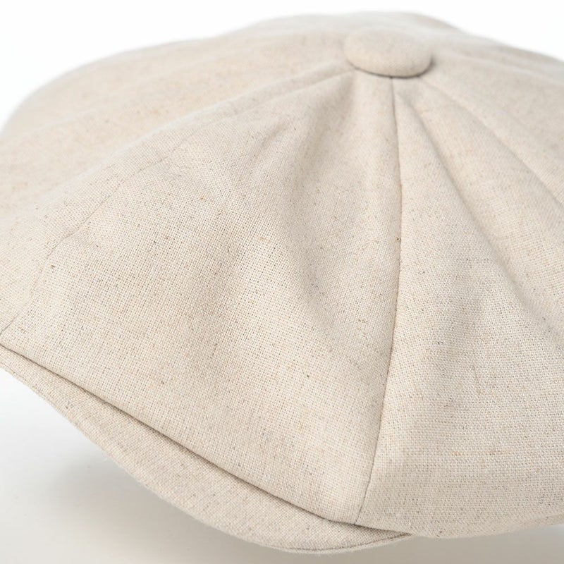 クリスティーズロンドンのキャスケット Linen Blend Baker Boy（リネンブレンド ベーカーボーイ） オートミール