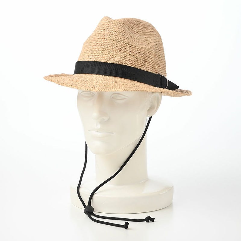 田中帽子店のラフィアハット Bailey（ベイリー） UK-H098 ナチュラル