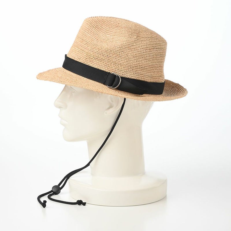 田中帽子店のラフィアハット Bailey（ベイリー） UK-H098 ナチュラル