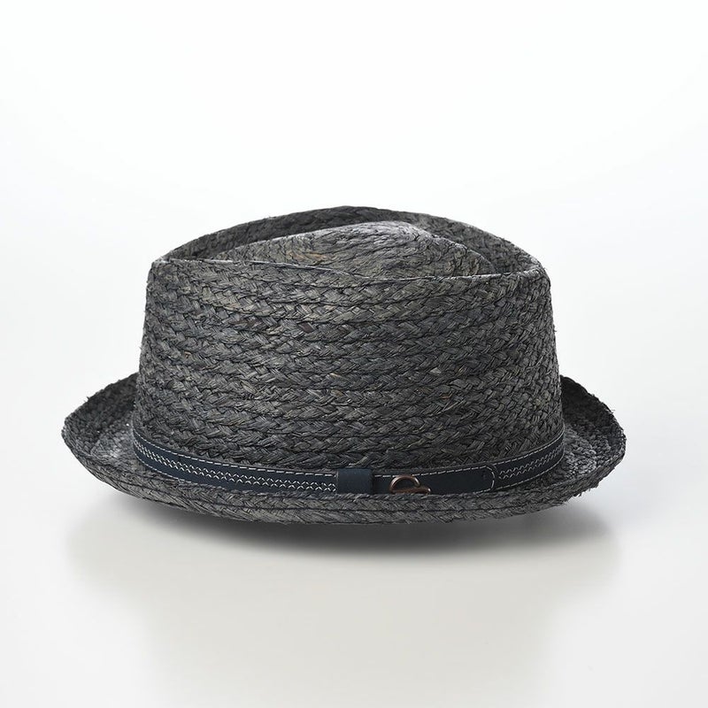 ゴットマンのラフィアハット Fluss Raffia（フルス ラフィア） G49412366 グレーネイビー