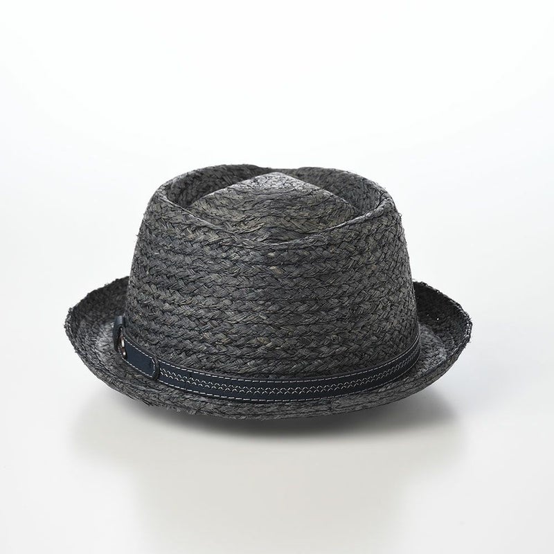 ゴットマンのラフィアハット Fluss Raffia（フルス ラフィア） G49412366 グレーネイビー