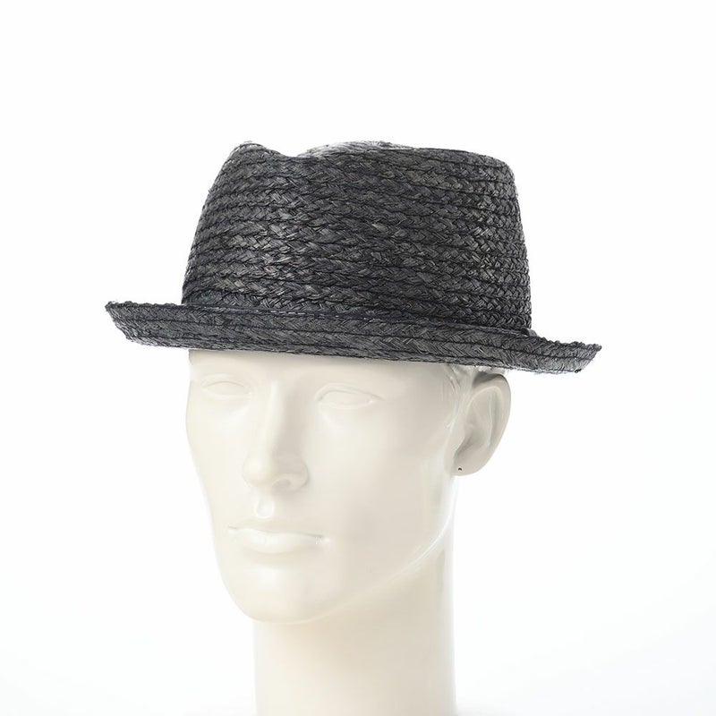ゴットマンのラフィアハット Fluss Raffia（フルス ラフィア） G49412366 グレーネイビー