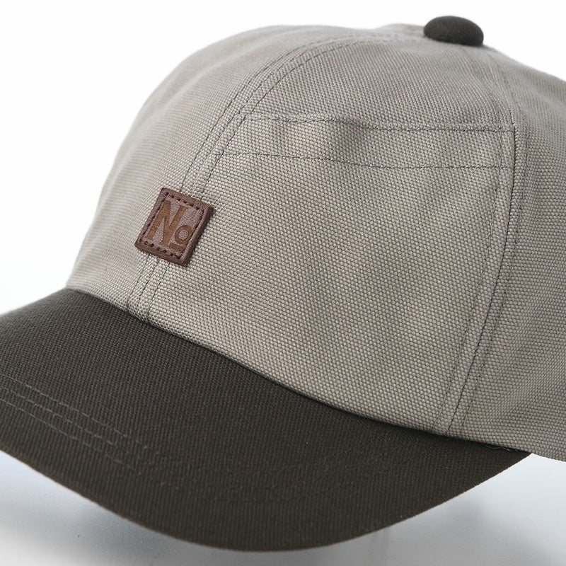 ノルのキャップ Oxford cap（オックスフォードキャップ） グレー