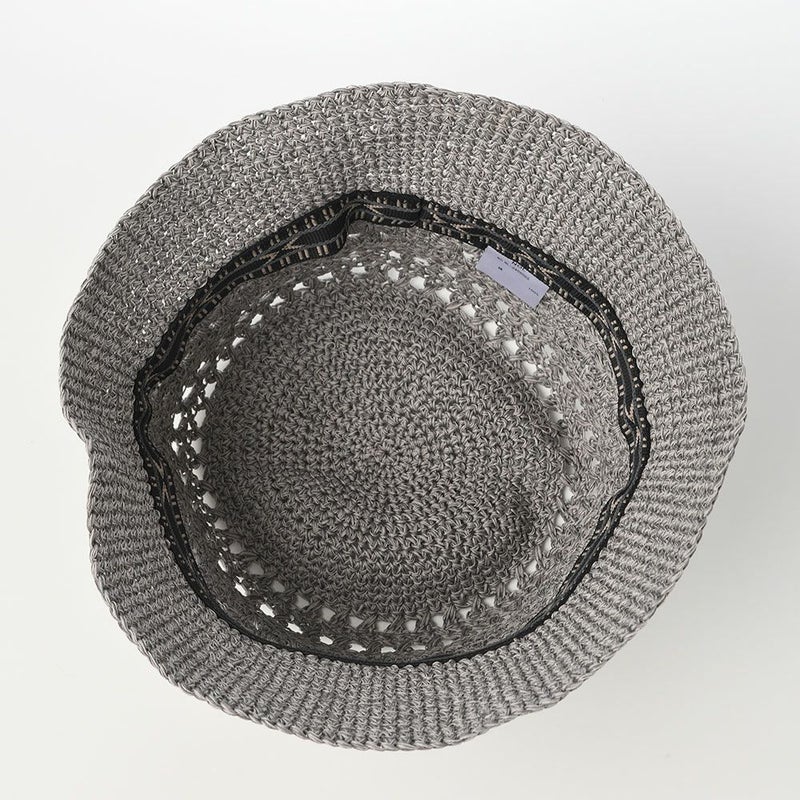 ノルのバケットハット Cotton gima bucket（コットンギマバケット） グレー