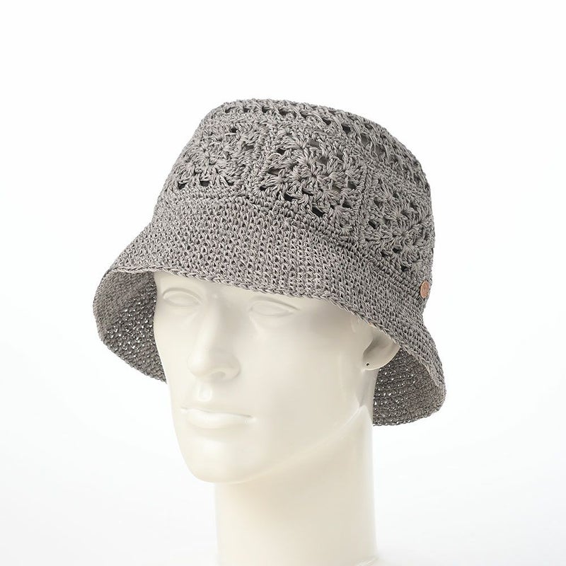 ノルのバケットハット Cotton gima bucket（コットンギマバケット） グレー