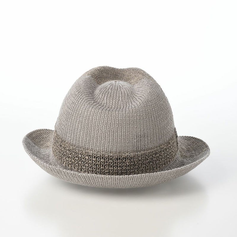 レッターのソフトハット Linen Patchwork Hat（リネンパッチワークハット） グレー
