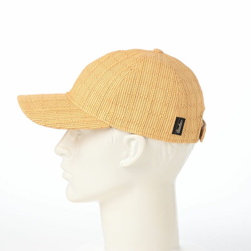ボルサリーノのキャップ Baseball Cap Paglia（ベースボールキャップ パリア） B95174 ベージュ
