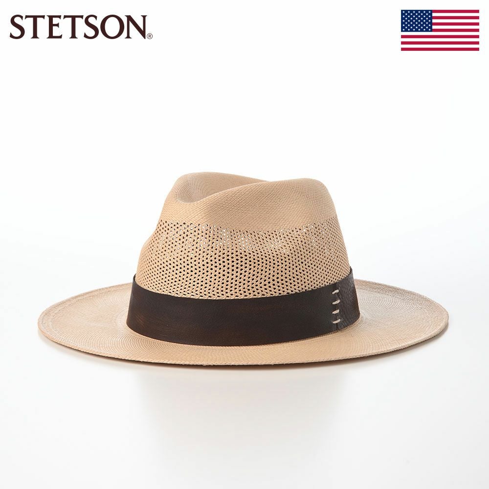 ステットソン カンカン帽 TIKI PANAMA BOTER HAT（ティキ パナマ