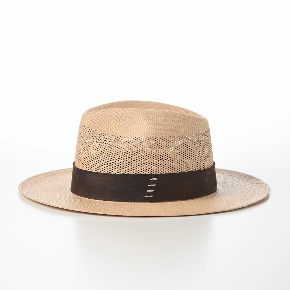 ステットソン パナマハット VENTILATION LEATHER PANAMA G8（ベンチ