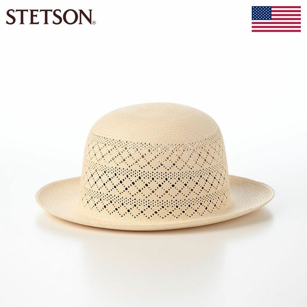 ニューヨークハット ダービーハット ボーラーハット 夏 ニューヨークハット ボーラーハット メンズ ストローハット NEWYORK HAT 春 夏 帽子 羽根付き リボン レディース ボーラー型 麦わら帽子 ハット Coconut Darby 2136 ココナッツカラー 茶 ブラウン straw hat boater hat
