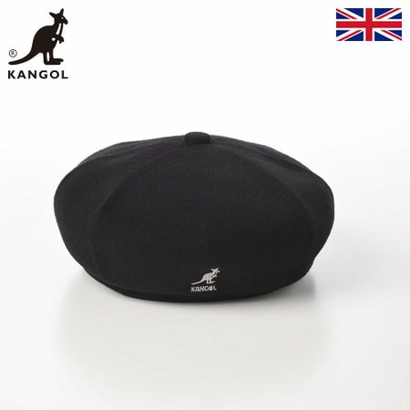 カンゴールのベレー帽 BAMBOO JAX BERET（バンブー ジャックス ベレー） ブラック