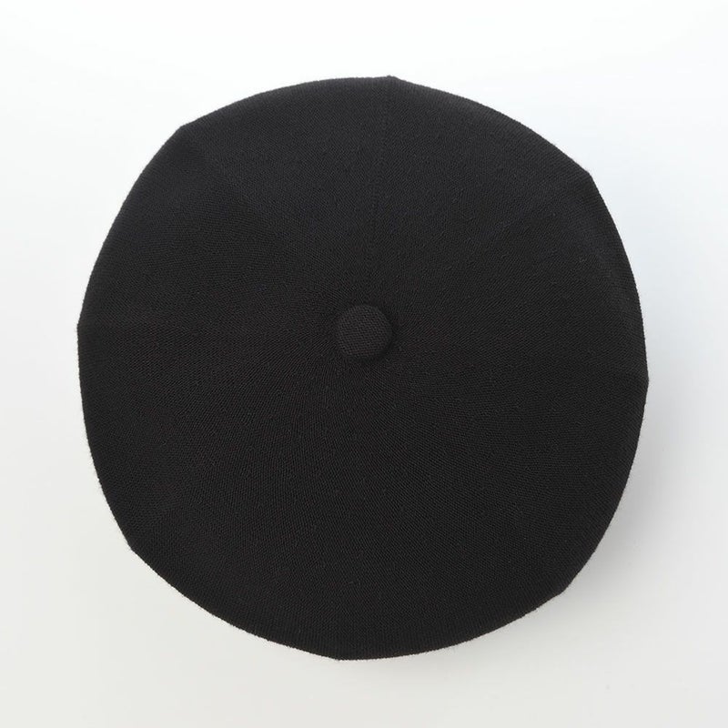 カンゴールのベレー帽 BAMBOO JAX BERET（バンブー ジャックス ベレー） ブラック