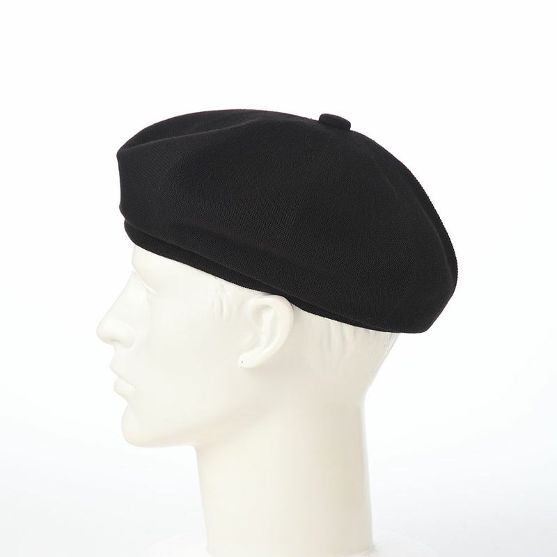 カンゴールのベレー帽 BAMBOO JAX BERET（バンブー ジャックス ベレー） ブラック