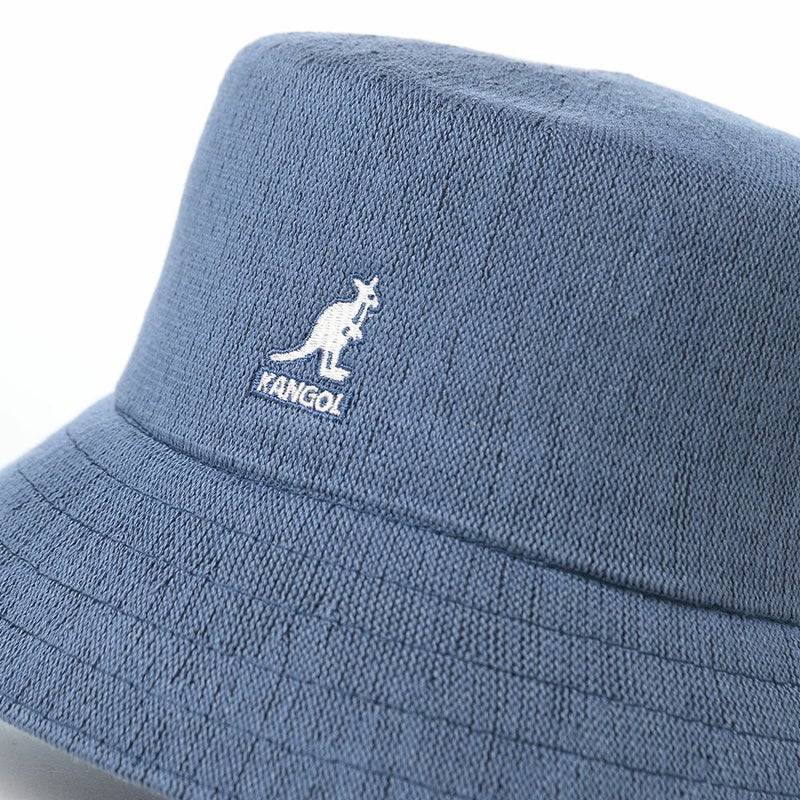 カンゴールのバケットハット BAMBOO LAHINCH（バンブー ラヒンチ） デニムブルー