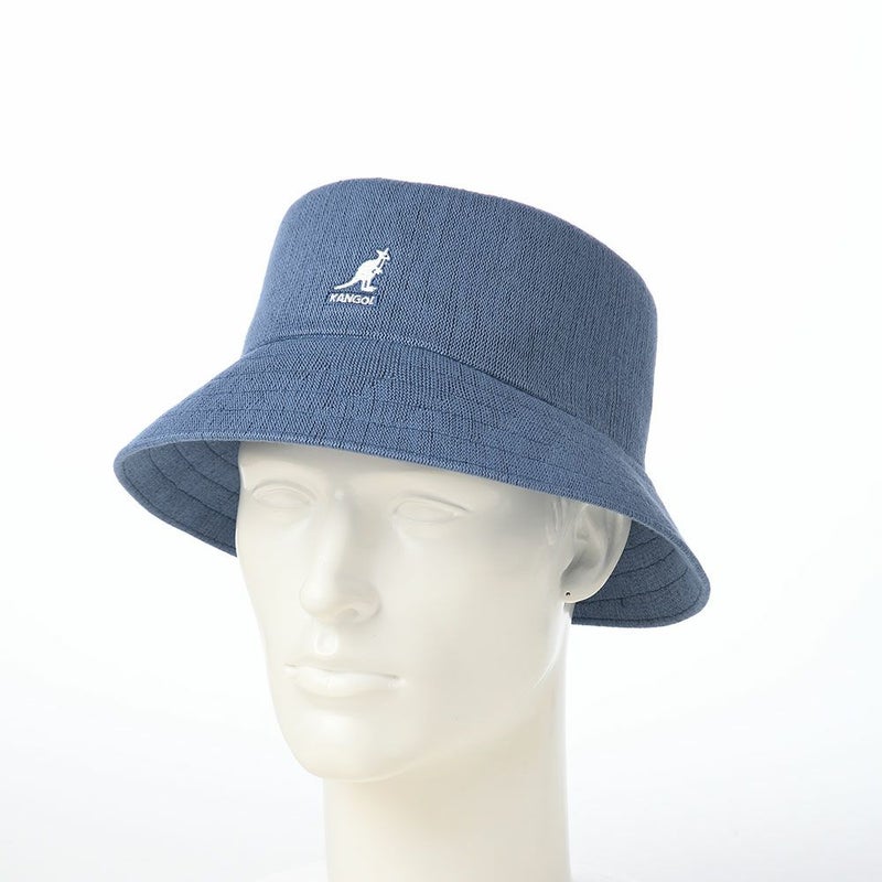 カンゴールのバケットハット BAMBOO LAHINCH（バンブー ラヒンチ） デニムブルー