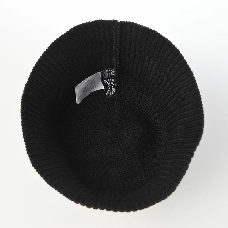 カンゴールのバケットハット WASHED KNIT BUCKET（ウォッシュド ニット バケット） ブラック