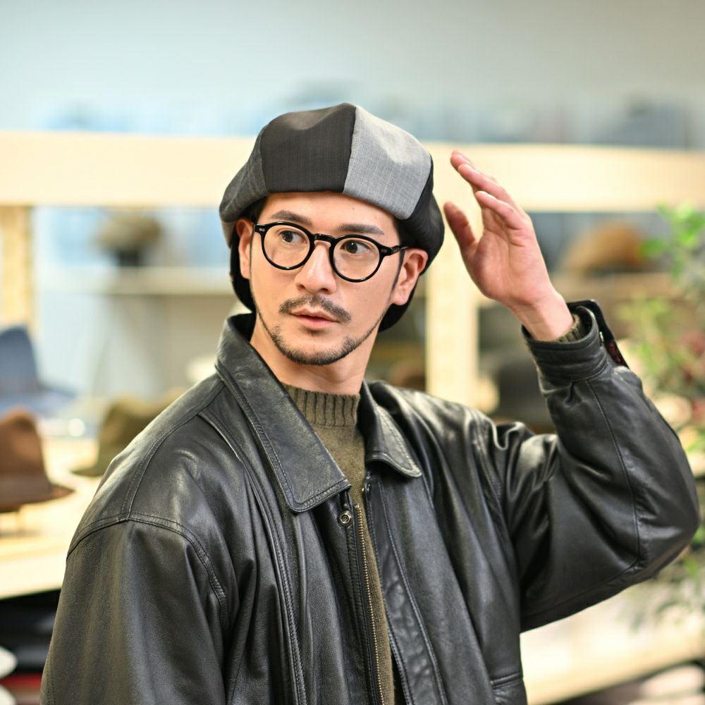 イケガミ帽子工房 キャスケット Tailor Eight（テーラーエイト