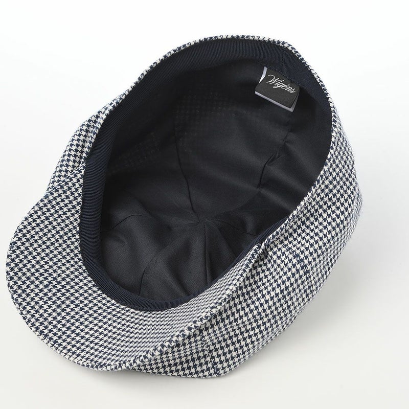 ヴィゲーンズのキャスケット Newsboy Classic Cap Summer Pepita（ニュースボーイクラシックキャップ サマーピペタ）W102239 ネイビー