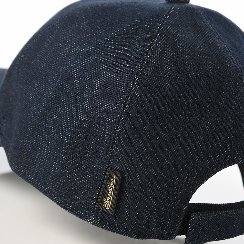 ボルサリーノ キャップ Baseball Cap Hiker Oxord Denim（ベイスボール