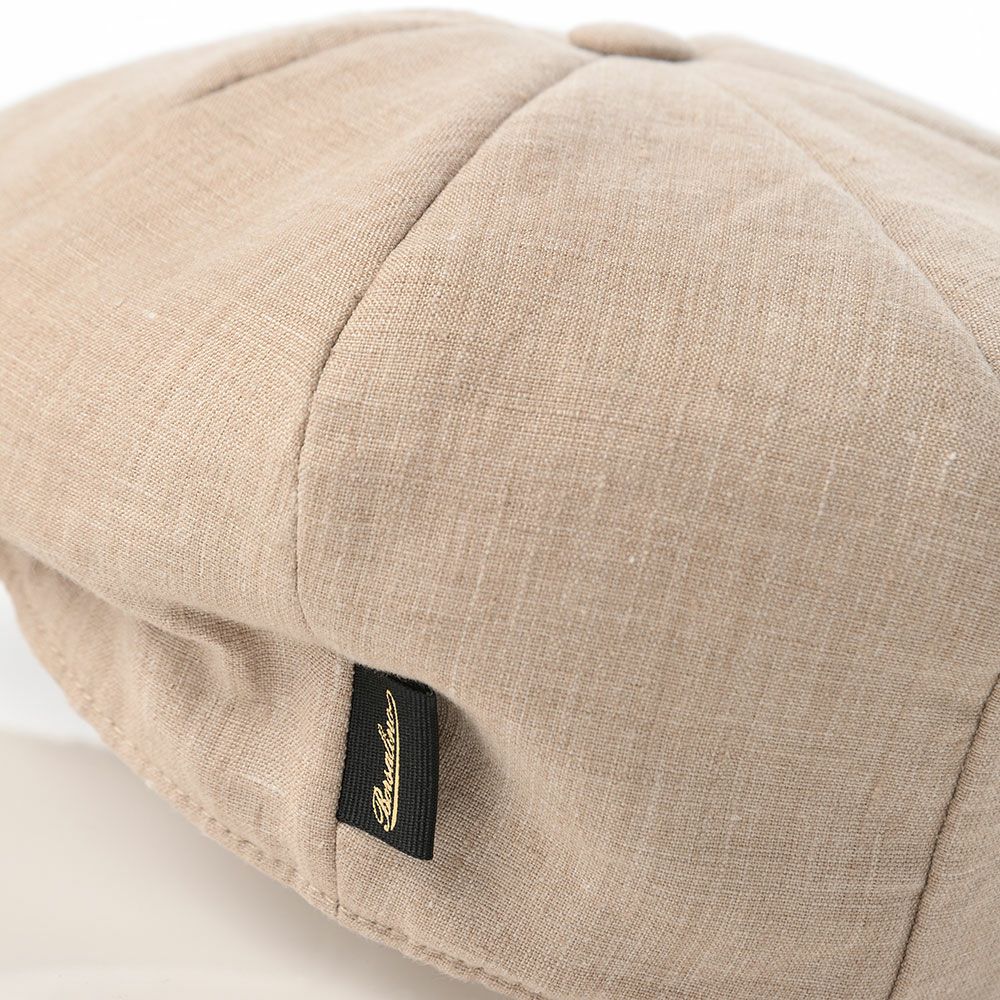 ボルサリーノ キャスケット 8panel Berretto Free Visor Linen（8