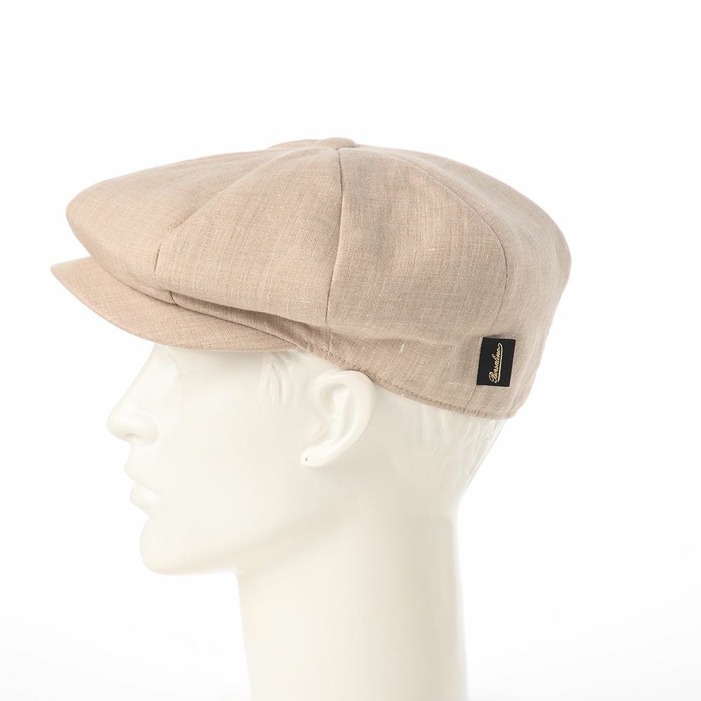 ボルサリーノ キャスケット 8panel Berretto Free Visor Linen（8