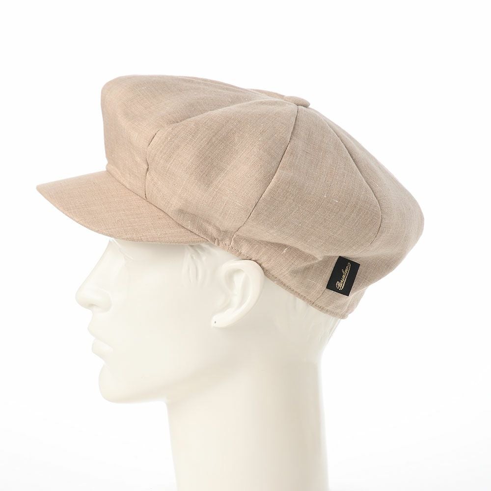 ボルサリーノ キャスケット 8panel Berretto Free Visor Linen（8
