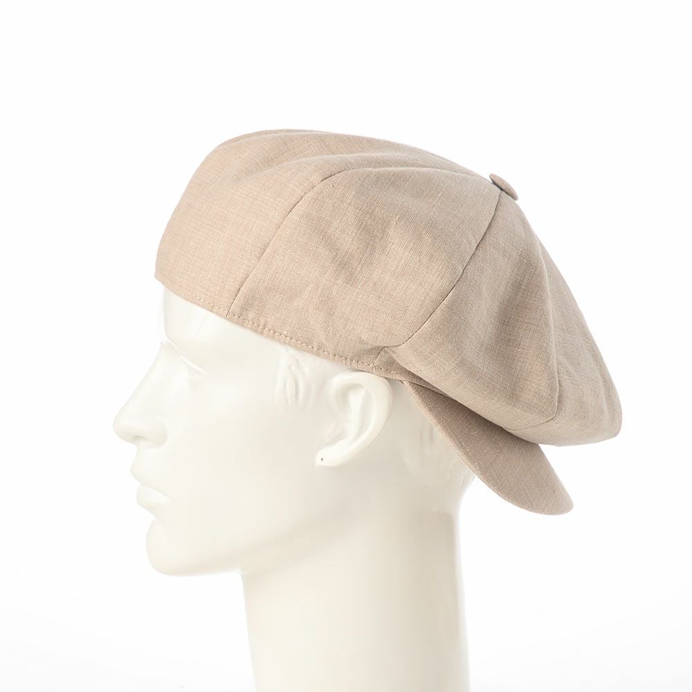 ボルサリーノ キャスケット 8panel Berretto Free Visor Linen（8