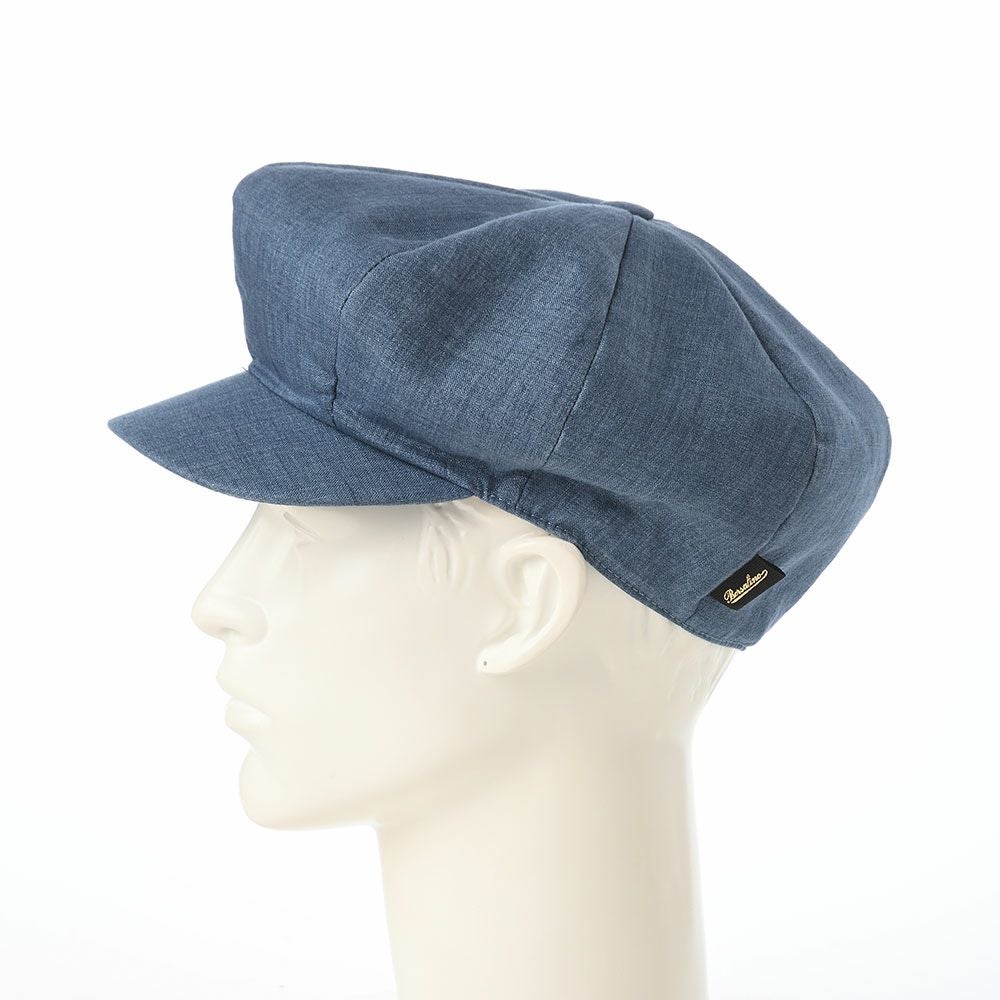 ボルサリーノ キャスケット 8panel Berretto Free Visor Linen（8