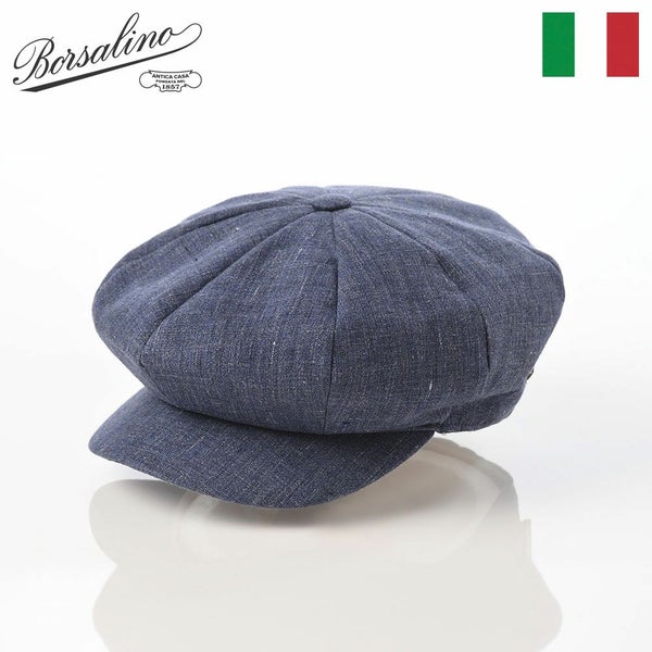 8panel Berretto Free Visor Linen（8パネル ベレット フリーバイザー リネン） B15023 ネイビー