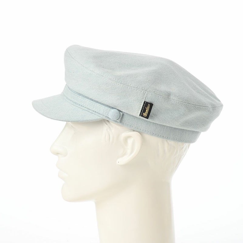 ボルサリーノのハンチング Sailor Cap Denim（セーラーキャップ デニム） B45079 ライトブルー