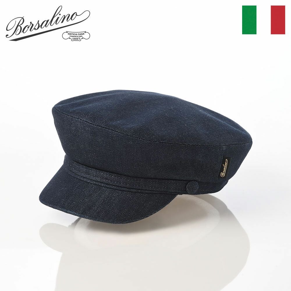 ボルサリーノ ハンチング Sailor Cap Denim（セーラーキャップ デニム
