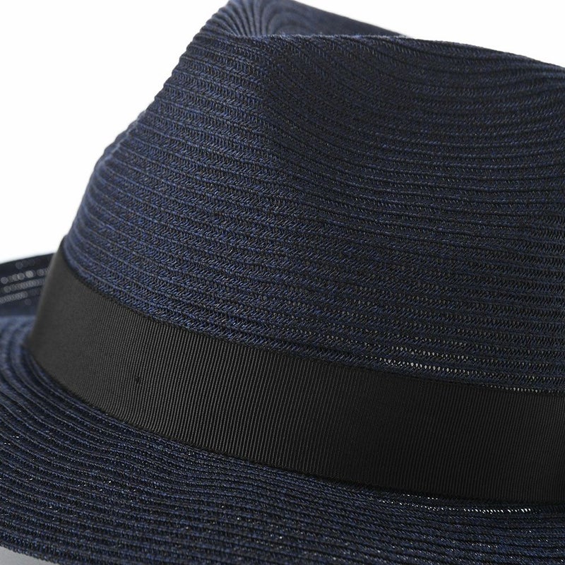 ゴールドファイルのブレードハット Washable Braid Hat（ウォッシャブル ブレードハット） ネイビー