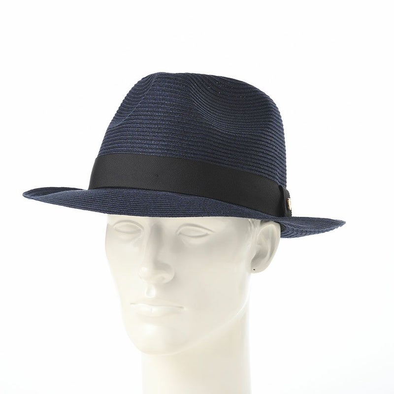 ゴールドファイルのブレードハット Washable Braid Hat（ウォッシャブル ブレードハット） ネイビー