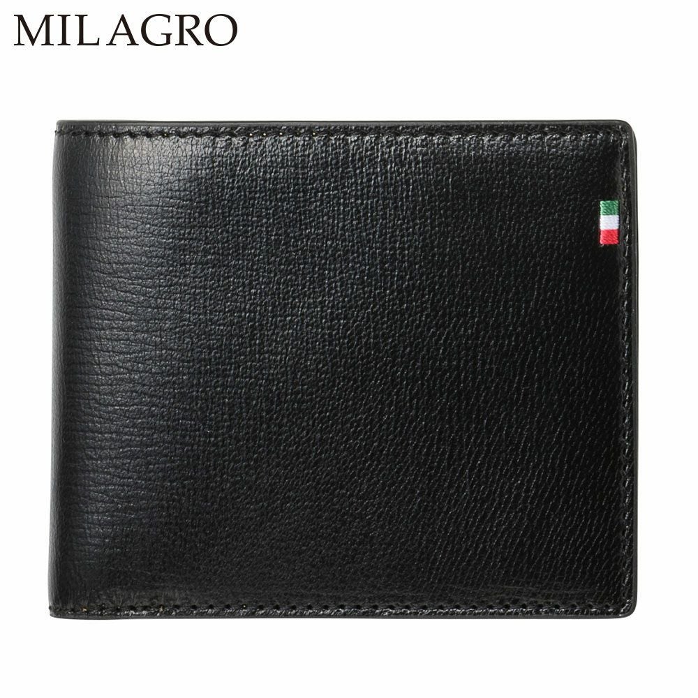 ミラグロ 二つ折り財布 Palmellato Goat Leather Wallet（パルメラート