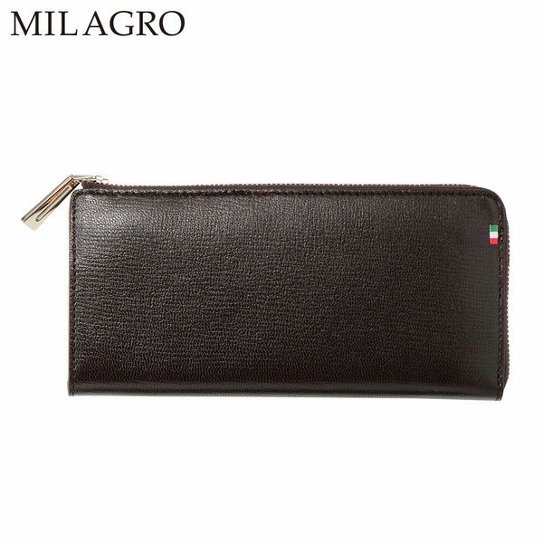 ミラグロ 長財布 Palmellato Goat Leather L-zip Wallet（パルメラート 