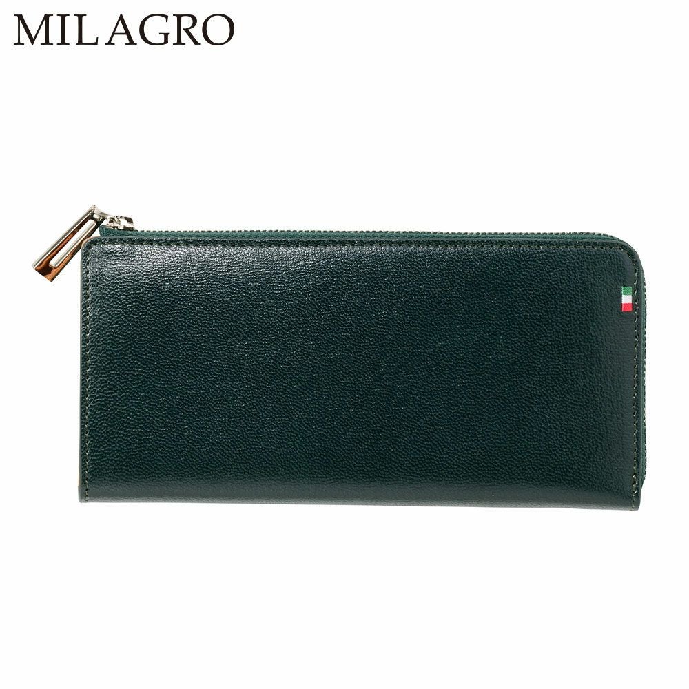 ミラグロ 長財布 Palmellato Goat Leather L-zip Wallet（パルメラート