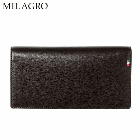 ミラグロの長財布 Palmellato Goat Leather Long Wallet（パルメラートゴートレザー ロング ウォレット） CA-PG-655 ダークブラウン
