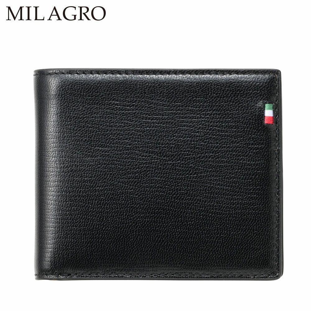 ミラグロ 二つ折り財布 Palmellato Goat Leather Wallet（パルメラート