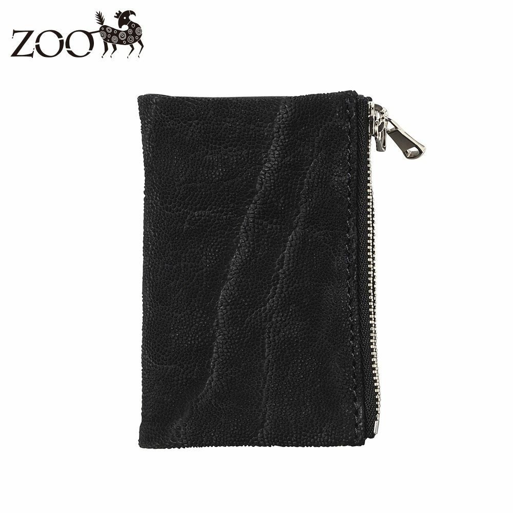 ディーゼル キーケース ナッパレザー ブラック X08099 未使用品 ズー キーケース ELEPHANT Wzipper Keycase（エレファント ダブル