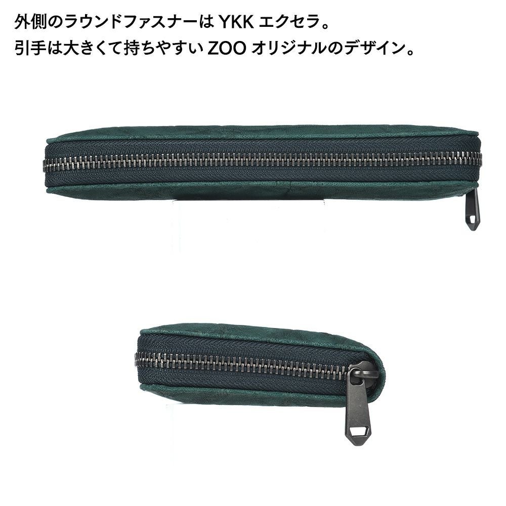ズー 長財布 ELEPHANT Zip-around Long Wallet（エレファント ジップ