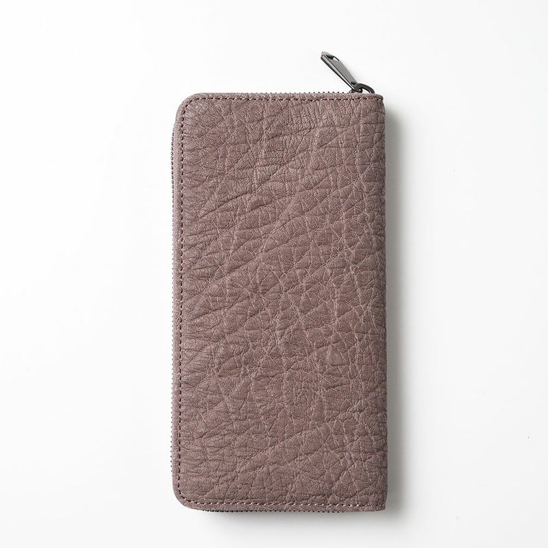 ズーの長財布 ELEPHANT Zip-around Long Wallet（エレファント ジップアラウンド ロングウォレット） ZLW-101 グレージュ