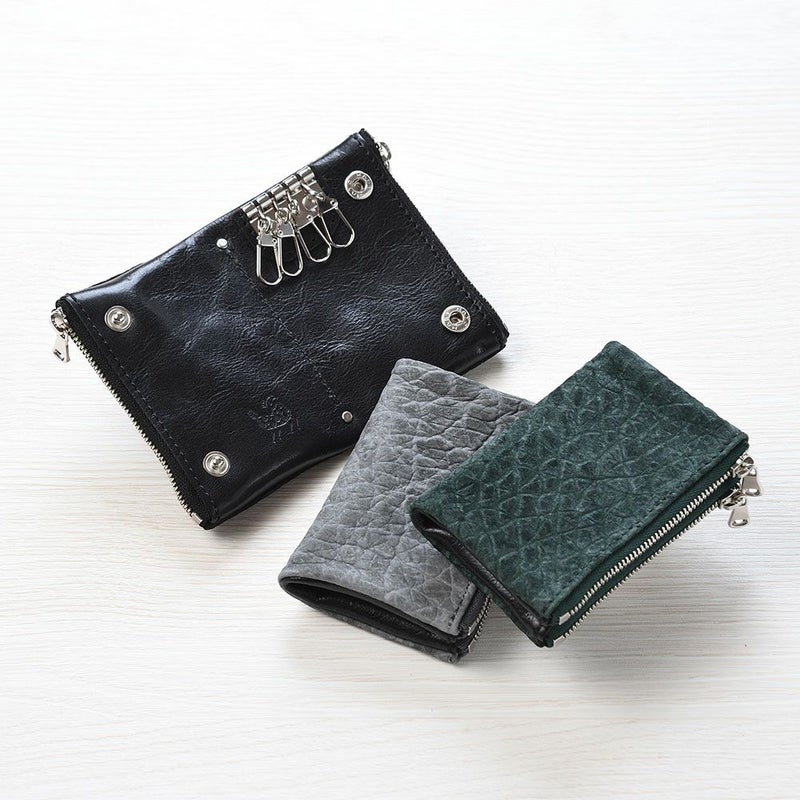 ズーのキーケース HIPPO Wzipper Keycase（ヒッポー ダブルジッパー キーケース） ZKC-061 グリーン