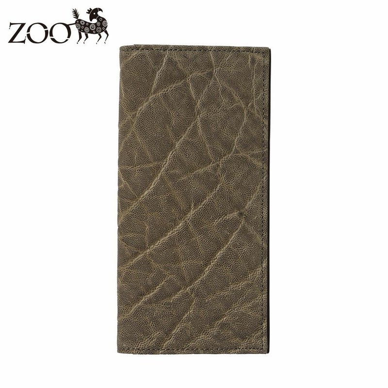 ズーの札入れ ELEPHANT Long Billfold（エレファント ロングビルフォード） ZLW-146 ボトルグリーン