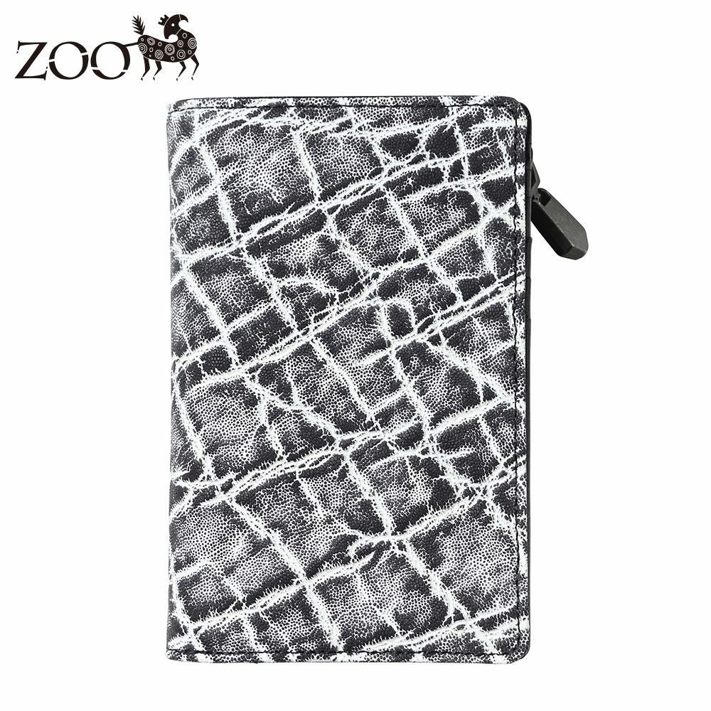 ズー 二つ折り財布 ALLIGATOR Zip-around Wallet（アリゲーター ジップ