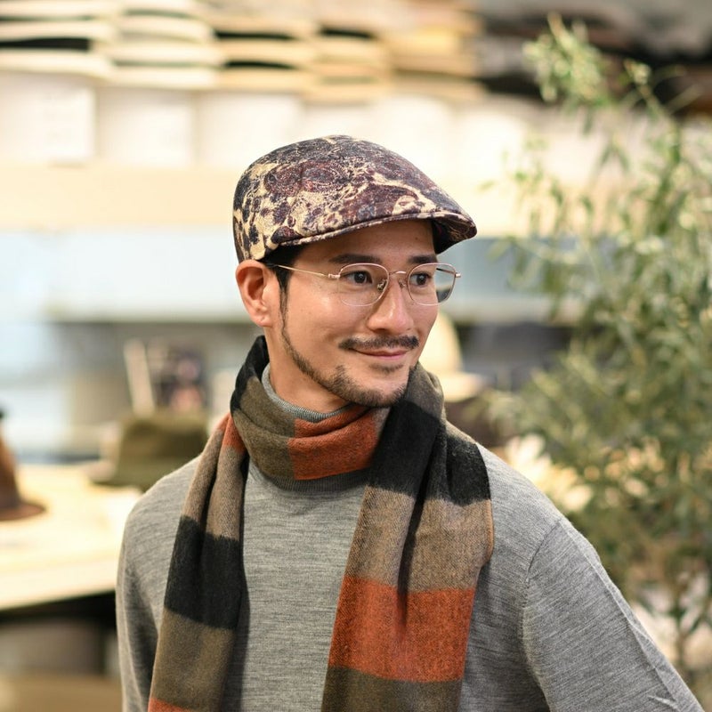 マローネのハンチング Pavone（パヴォーネ） BT1369 バイオレット